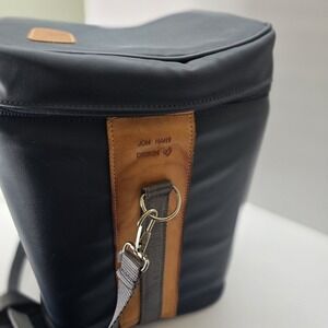 Vintage Jon Hart NAVY Insulated Cooler ICE‎ CHEST Canvas